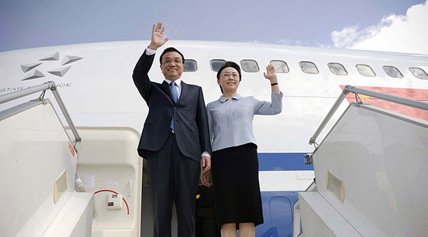 Chinese premier arrives for Ethiopia visit