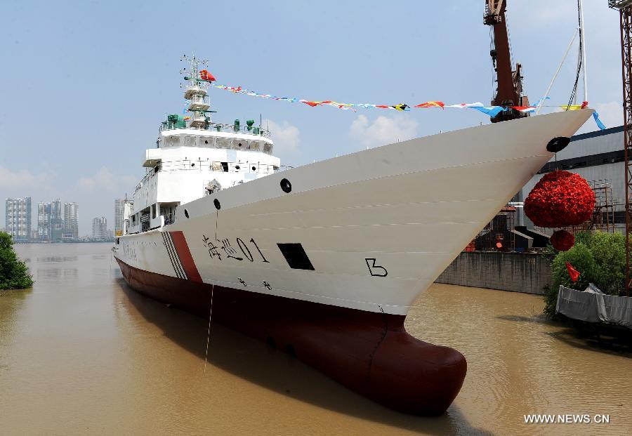 Patrol vessel 'Haixun 01' launched in C China