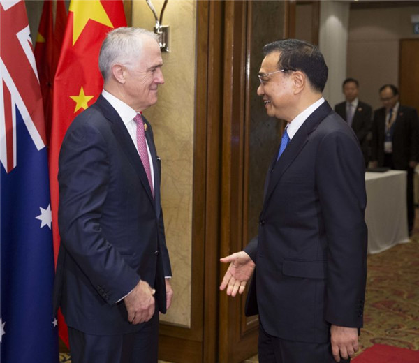 Li urges early implementation of China-Australia FTA