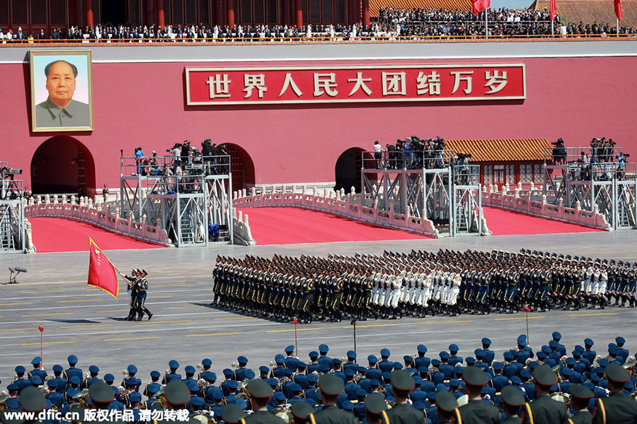 Exciting and memorable moments of the parade