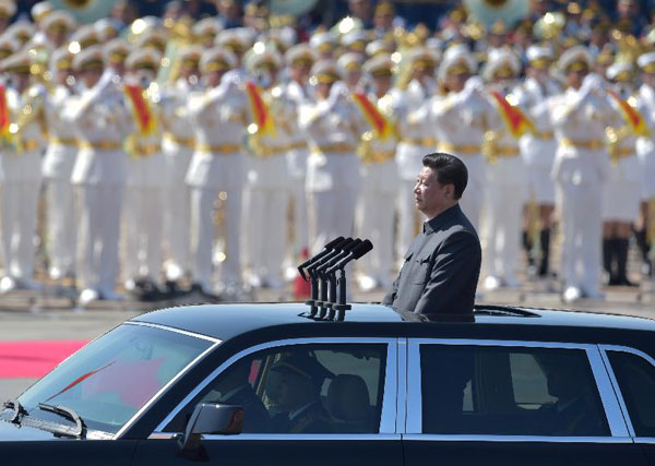 China holds epic V-Day parade