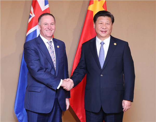 China, New Zealand agree to push for new achievements in bilateral cooperation