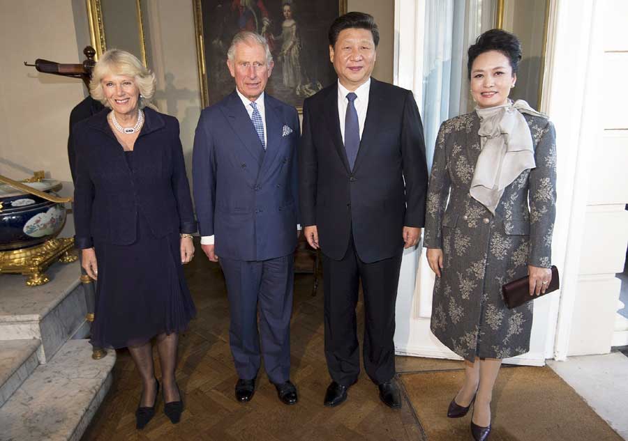 In photos: Memorable moments of President Xi's UK visit