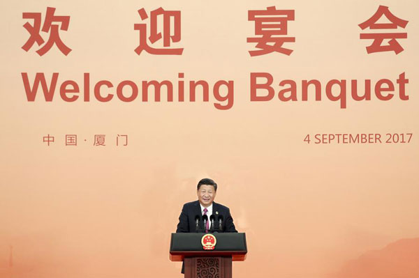 Xi calls for solidarity among emerging economies, developing nations