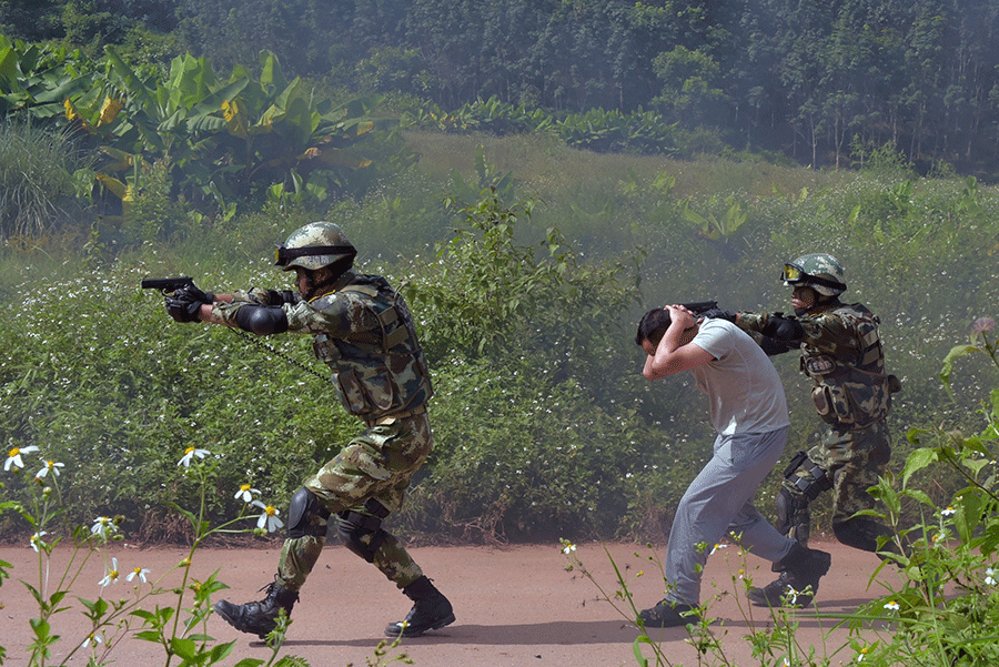 China-Laos anti-terror drill held in SW China