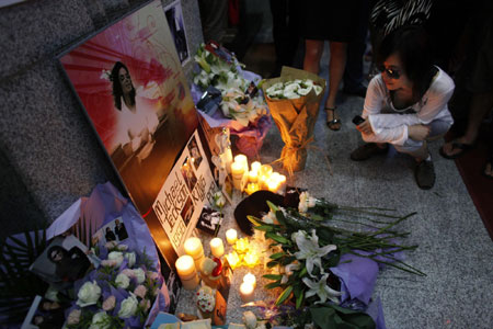 Chinese fans mourn Michael Jackson