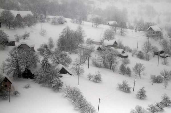 Cold weather sweeps across Europe