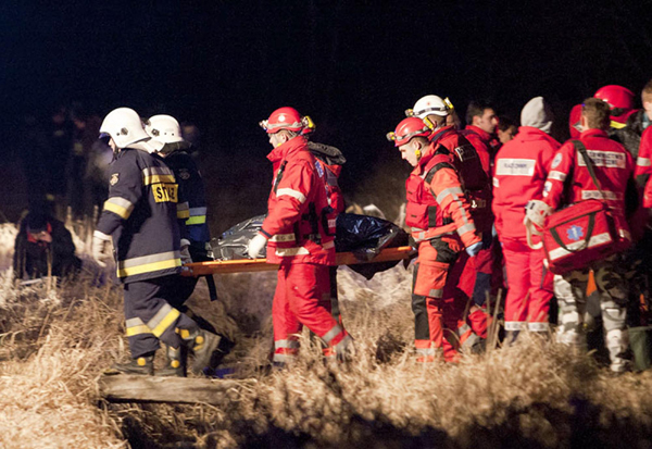 16 killed, 54 injured in Polish trains crash