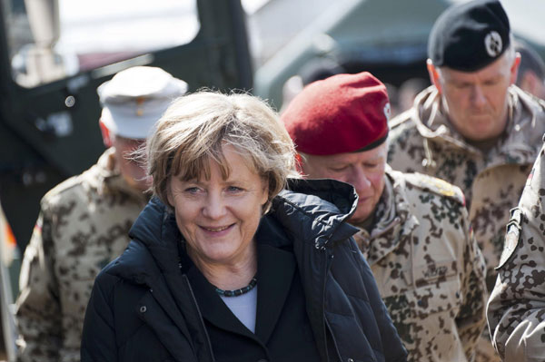 Merkel makes surprise trip to Afghanistan