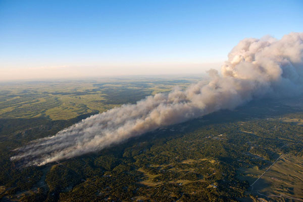 Wildfire destroys 360 homes in Colorado