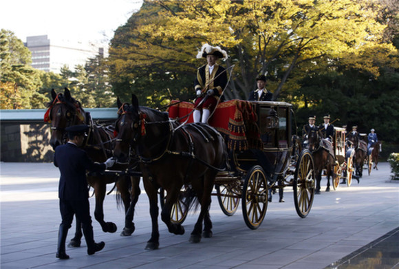 US envoy to Japan Caroline Kennedy meets emperor