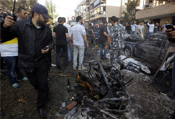 Suicide bombings kill 23 near Iran embassy in Beirut