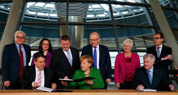 Highlights of German coalition agreement