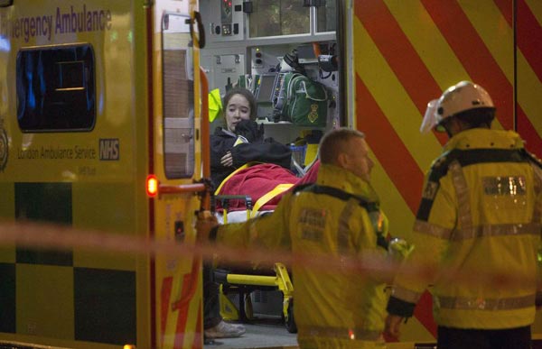 88 injured in London theater collapse