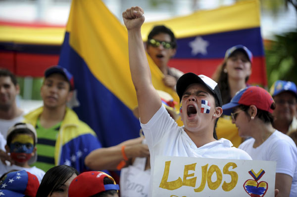 Protest continues in Venezuela