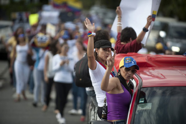 Protest continues in Venezuela