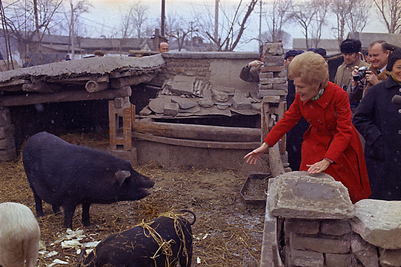 US first ladies in China