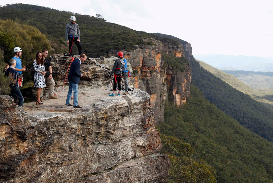 Royals marvel at Blue Mountains