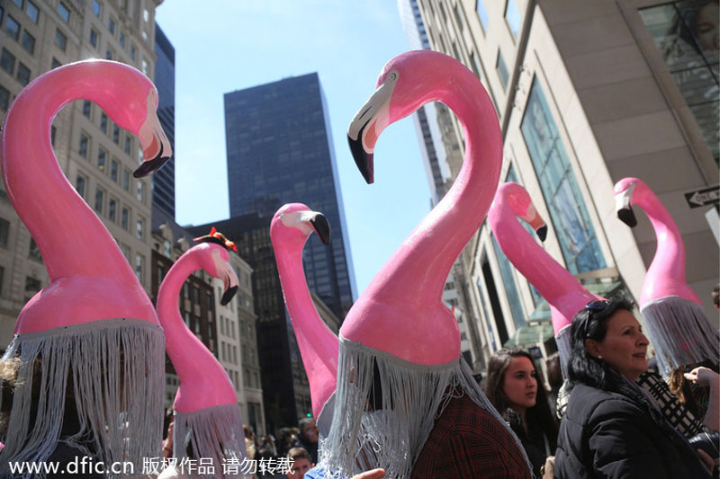 Highlights of Easter Parade in NY