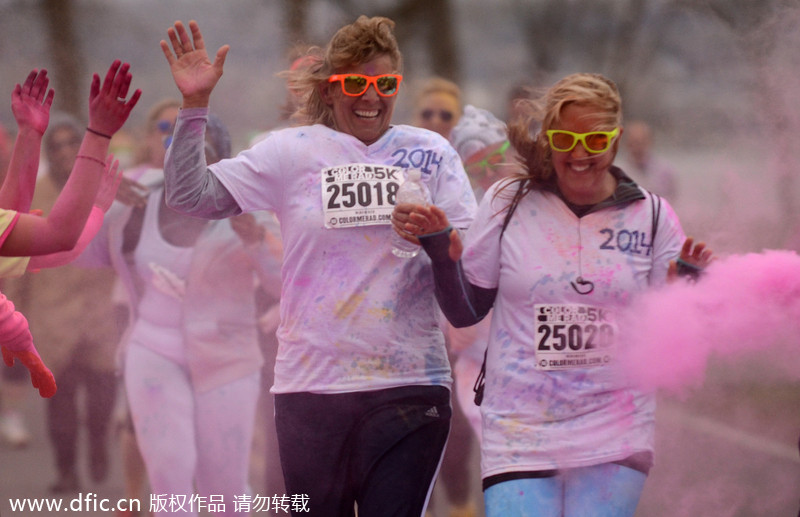 New York splashed with Festival of Colors