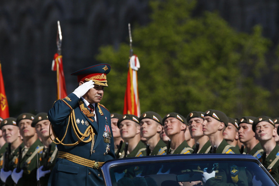 Victory Day parade held in Moscow's Red Square