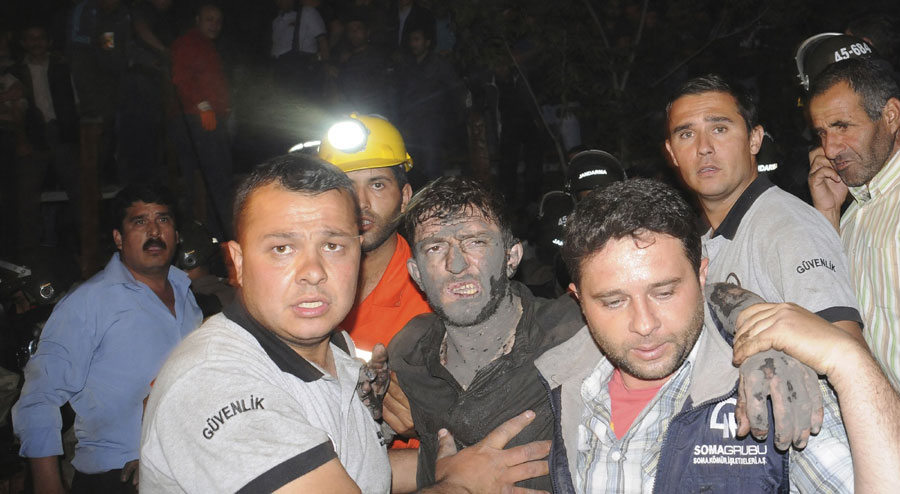 Turkish mine explosion death toll tops 200