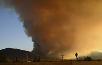 Wildfires force evacuations in California