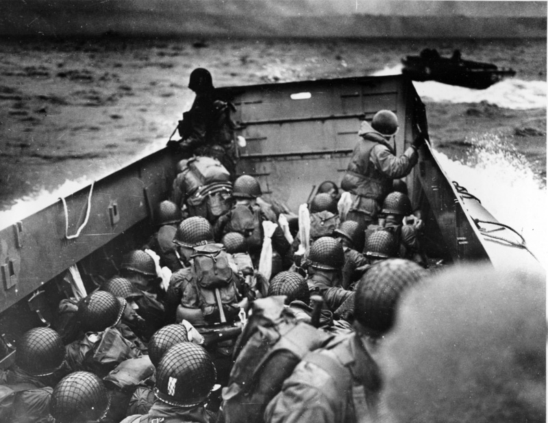 70 years ago on Normandy coastline