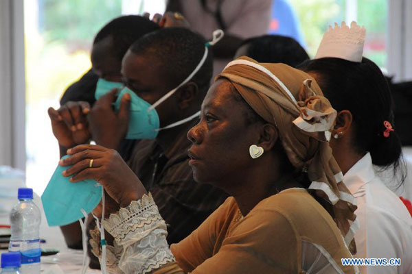 Chinese medics train Sierra Leone health workers