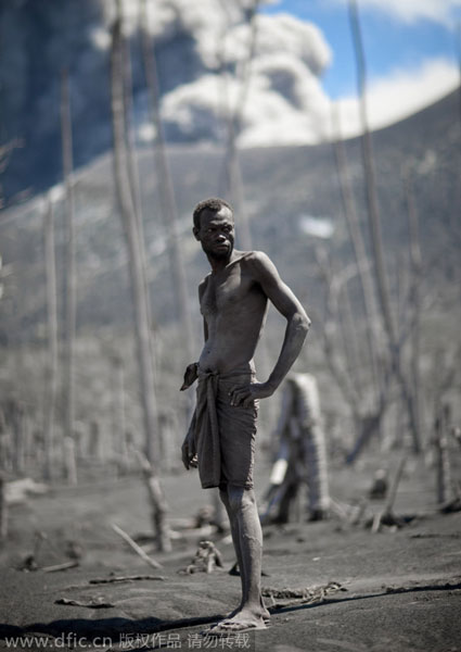 Lives risked daily in the shadow of active volcanoes