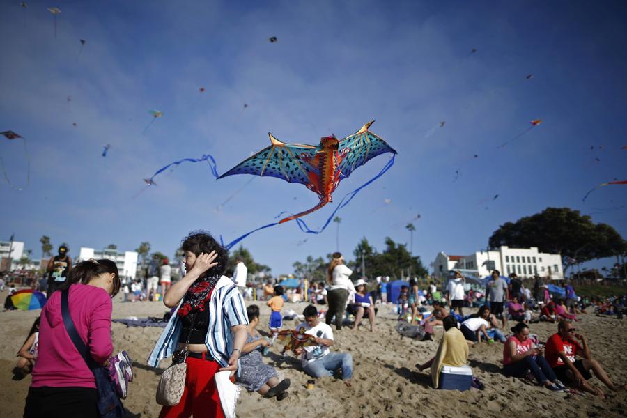 Festival of Kite at Redondo Beach, California