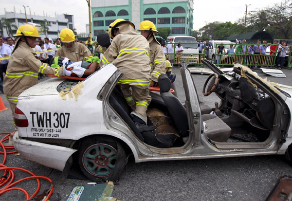 Nationwide earthquake drill held in Philippines