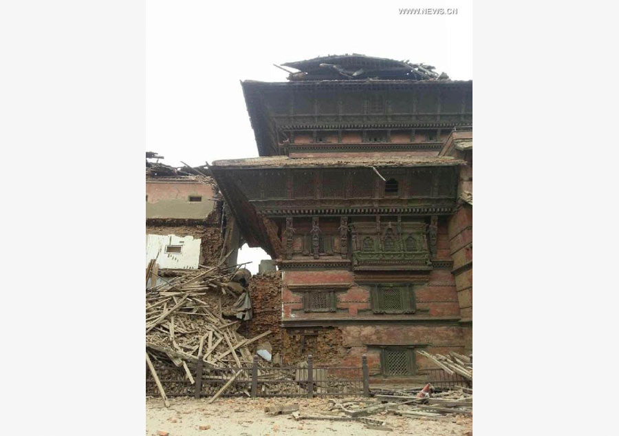 History razed in Nepal earthquake