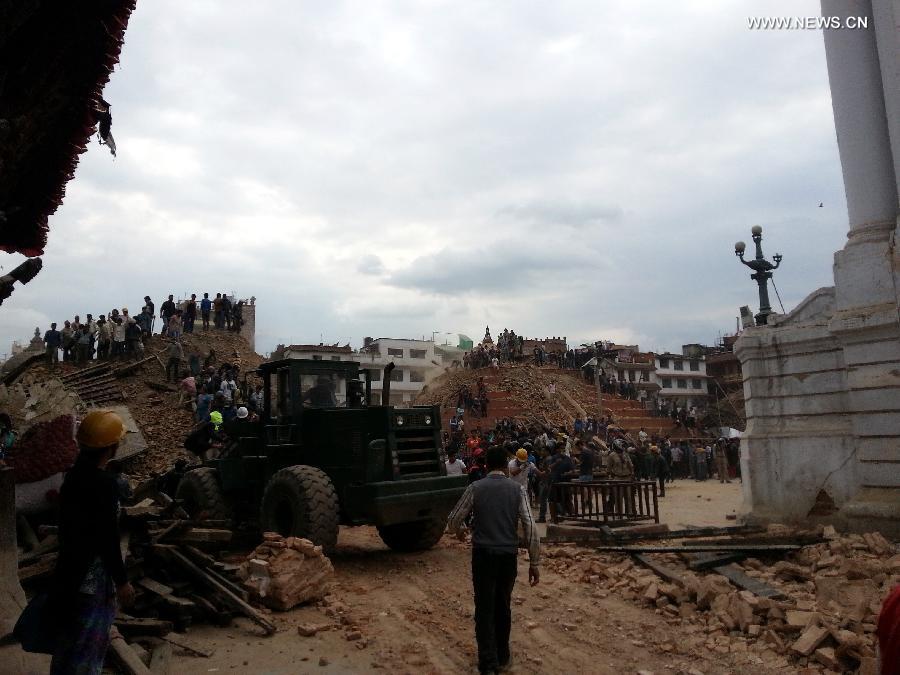 History razed in Nepal earthquake