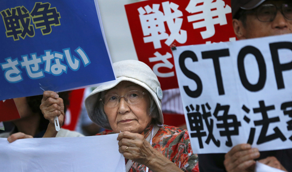 Abe's monocratic stewarding of national ship stirs public opposition