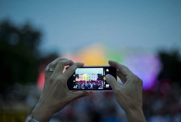 White House lit in rainbow colors after historic ruling