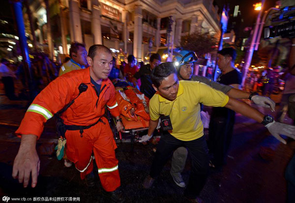 Bomb in Thai capital kills 19, including 3 Chinese nationals