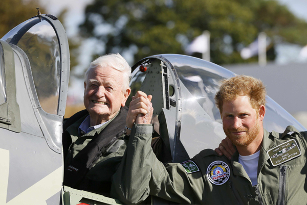 Britain marks 75th anniversary of victory in Battle of Britain