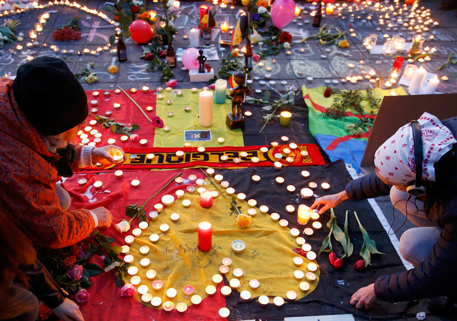 Victims of Brussels attacks commemorated