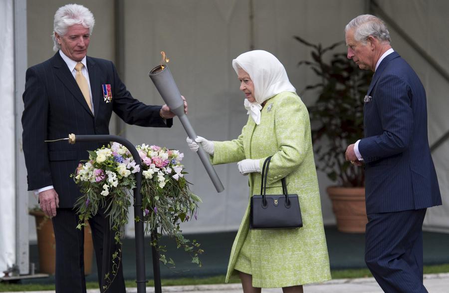 Britain's Queen Elizabeth II celebrates 90th birthday