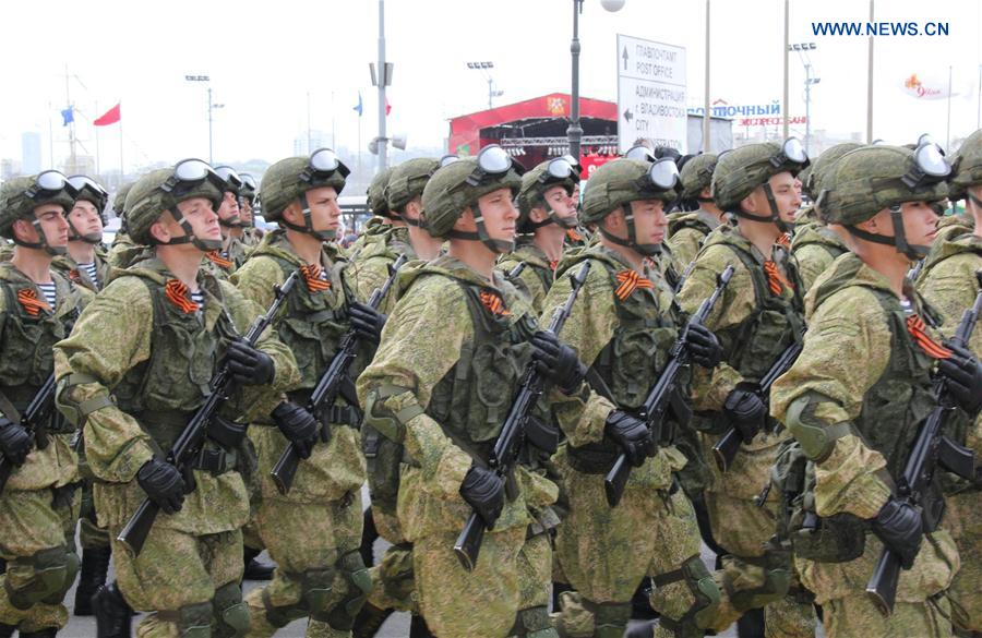 Victory Day parade held in Russia's Vladivostok