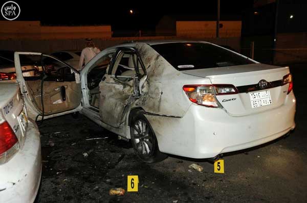 Suicide bombers hit three Saudi cities, killing at least four officers