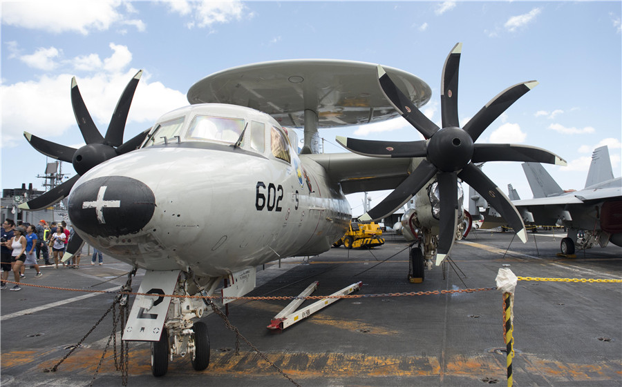 Chinese navy fleet joins RIMPAC 2016 open day