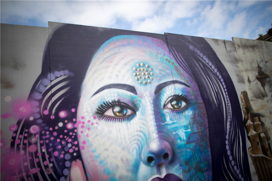 Europe's largest graffiti festival lights up Bristol