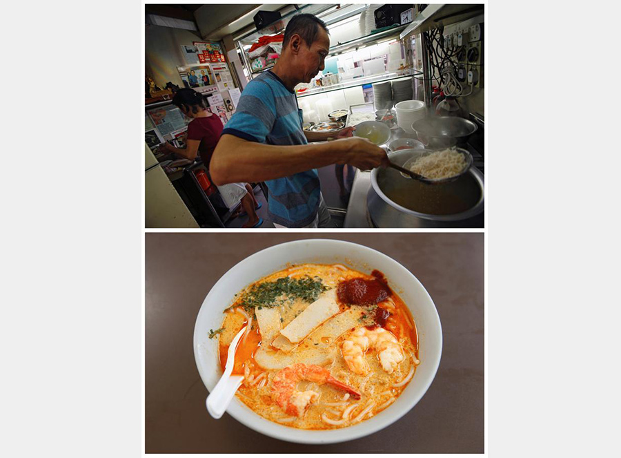 Photos: Eating street in Singapore