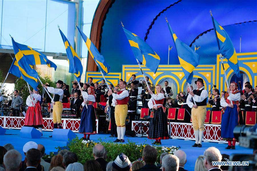 Sweden's National Day celebrated in Stockholm