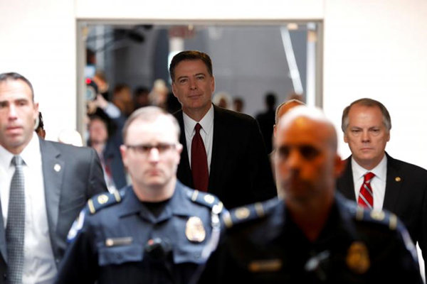 Comey says Trump fired him to undermine FBI Russia investigation