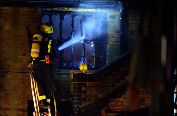 Fire at London's Camden Market put under control