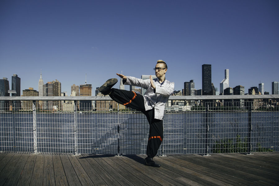 American teaches Wing Chun in Manhattan