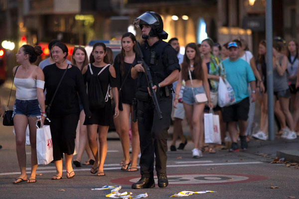 Two arrested over Barcelona attack not the van drivers: police